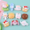Glossy Handmade Cartoon Girl Resin Charms for Crocs and DIY Jewelry