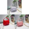 Pvc Jelly Bag Small Crossbody Childrens Purse With Chain For Daily Use