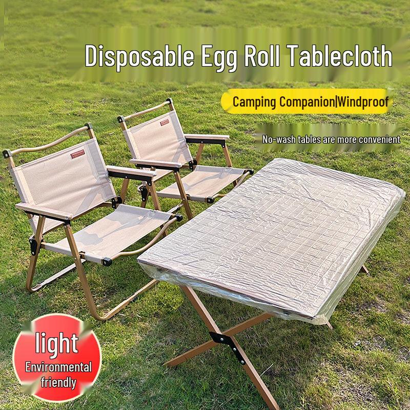 

ZISIZ Disposable Outdoor Picnic Tablecloth
