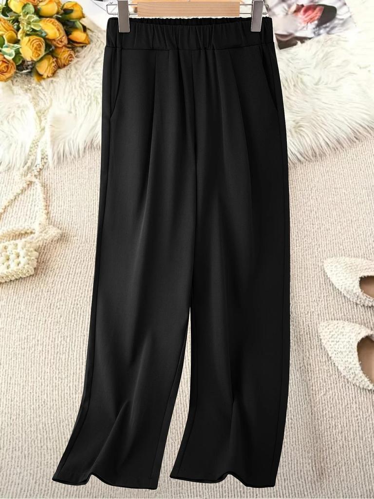 2025 European & American High-Waisted Quick-Dry Slimming Fashion Long Pants