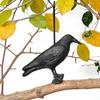Fake Crow Decoy Bird Repellent Scare Birds Away For House Patio Porch Balcony Roof Pool Garden Decor