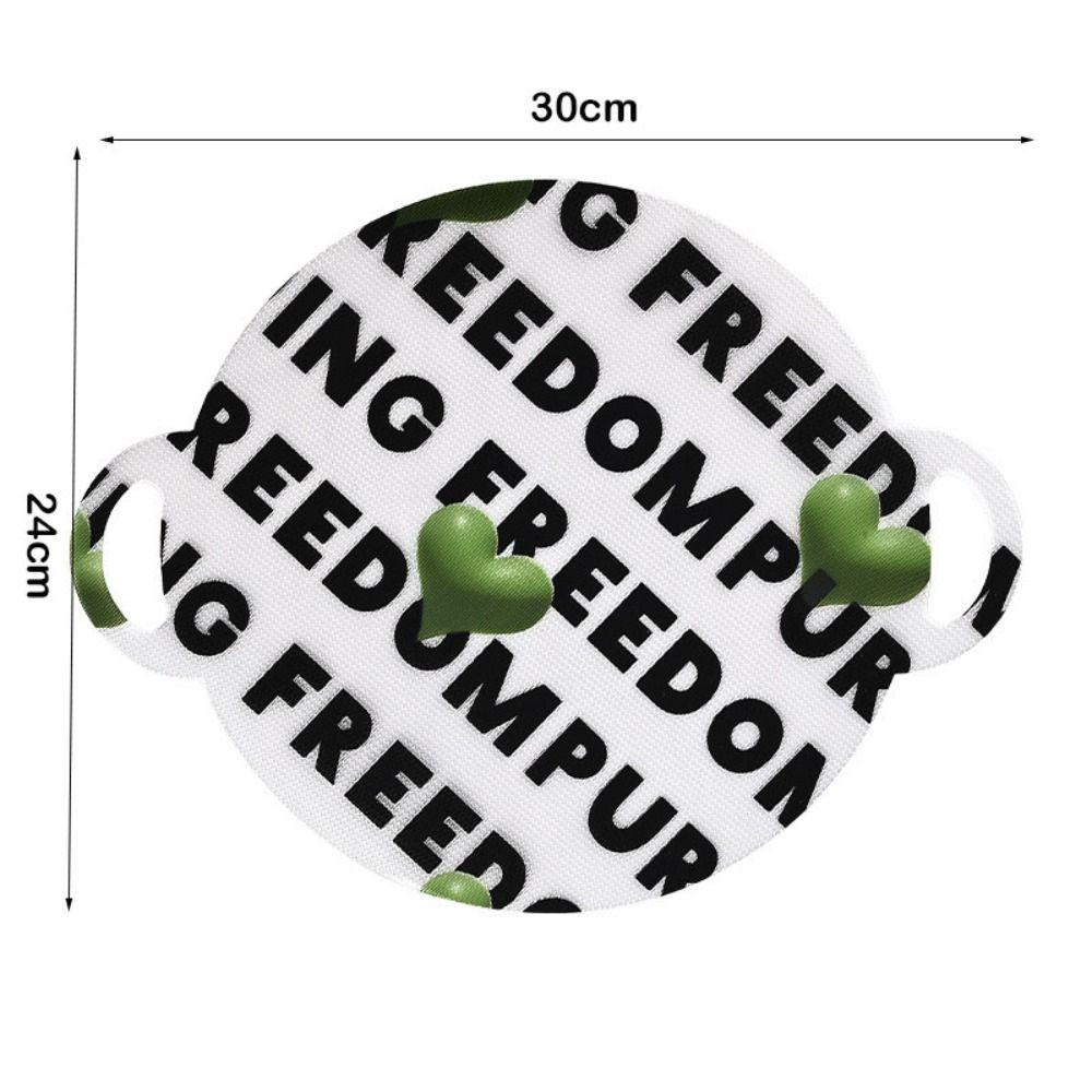 10 Pcs Round Chopping Board Non-Slip Cutting Plate Portable Disposable Cutting Board  Outdoor