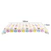 Disposable Donut Table Cover Rectangular Donut Tablecloth Birthday Party   Picnic