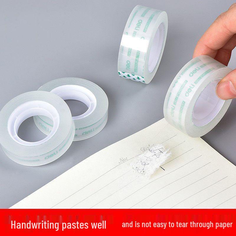 

Міні Студентський Прозорий Скотч - Легко Відривається, Односторонній Нано Клей 18mm Width * 10m Length - 2 Rolls