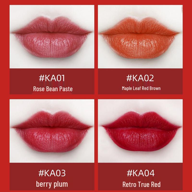 Velvet Matte Lip Gloss Gift Box: Non-Stick, Long-Lasting, Authentic Lipstick Set