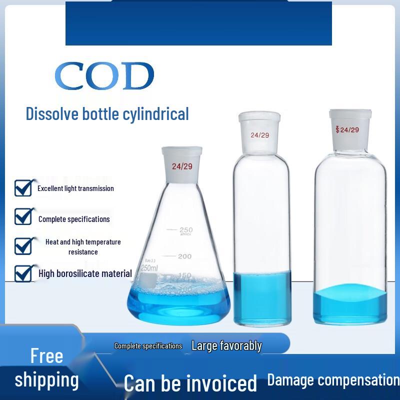 PoDI COD Digestion Bottle with PFA Liner