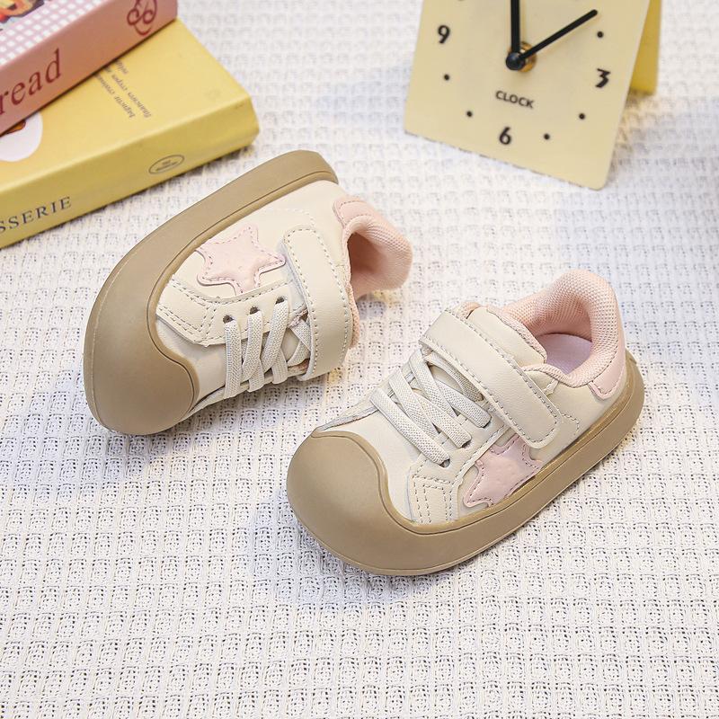 Children's casual toddler shoes 2025 summer new boys fashion versatile girls pink non-slip soft sole fashion