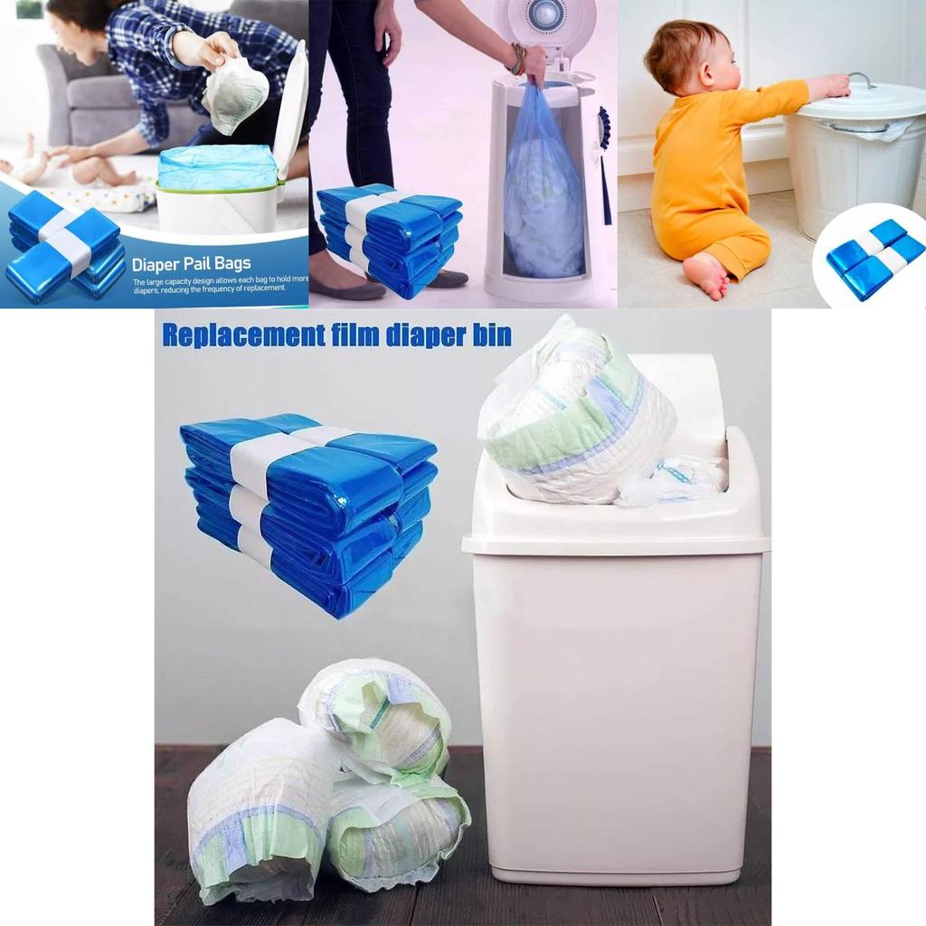 Universal Diaper Pail Liners For Genie Munchkin Angelcare Durable And Leak-proof