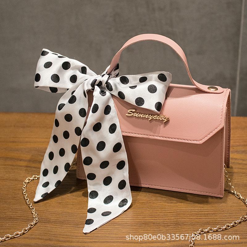 Silk Scarf Handbag Women Handbags2025 Small Bag Women Wholesale Korean Version Women Messenger Bag
