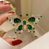 Diamond Butterfly Versatile Simple Brooch Flower Anti-light Pin Clothing Accessories Corsage