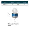 LED Flashing LED Fishing Lamp Plastic Night Fishing Lamp LED Fish Attracting Indicator  Underwater