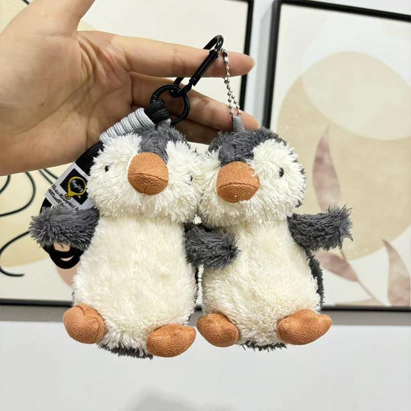 Entzückender Plüsch-Pinguin-Schlüsselanhänger Perfekt als Taschenanhänger und Mädchengeschenk