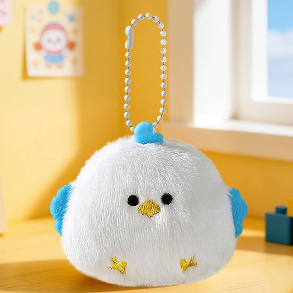 Schoolbag Hanger Animal Plush Toy Doll Decoration Bird Pendant Jewelry Gift Bird Keychain Backpack