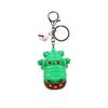 Creative Crocodile Bite Toy Keychain Cute Cartoon Bag Pendant Exquisite Children's Unique Small Toy Bulk