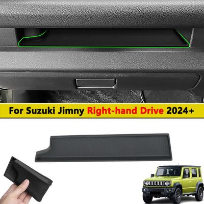 Front Passenger Grab Handle Storage Box Organizer Tray Silicone Mat For Suzuki Jimny RHD 2026 2026 Interior Parts Accessories