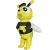 Žlutý včelí nafukovací cosplay kostým Halloweenská párty Událost Pódiové vystoupení