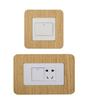 1pc 8.6cmX8.6cm/7.5cmX12cm Simple Living Room Decor Home Decoration Switch Stickers Wall Sticker Switch Protective