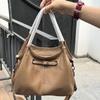 Cowhide Bag Crossbody Bag Mommy Popular Fashion Niche Women Single Shoulder Soft Hand Underarm Leather