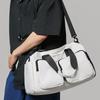 Portable independent bag, leisure travel bag, female messenger, large-capacity sports fitness bag, multi-pocket storage, luggage bag.