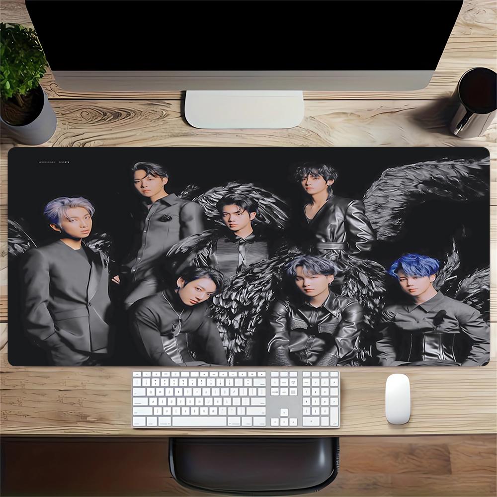 Dark Fashion Collective Large Gaming Mouse Pad Nonslip Rubber Base Waterproof Desk Mat For Office Pc Laptop