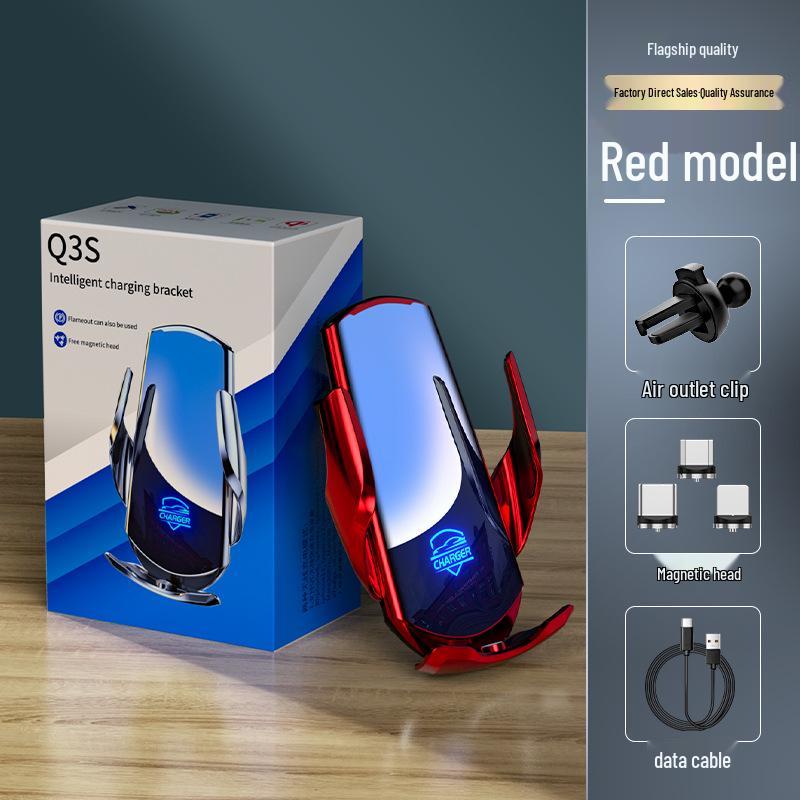 

Magic Clip Q3S Wireless Car Charger & Automatic Phone Holder
