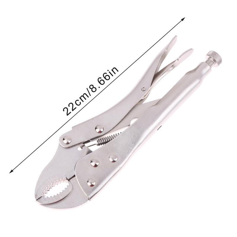 5/7/10 Inch Heavy Duty Locking Pliers Multifunctional Adjustable Metal Clamp Pressure Tool For Woodworking Welding Repairs