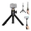 ST-08 Mini Tripod, Tabletop Tripod, Small Smartphone Tripod, Length 15-27cm, Mini Portable Camera Tripod, Compact Microphone Stand, Selfie Stick with
