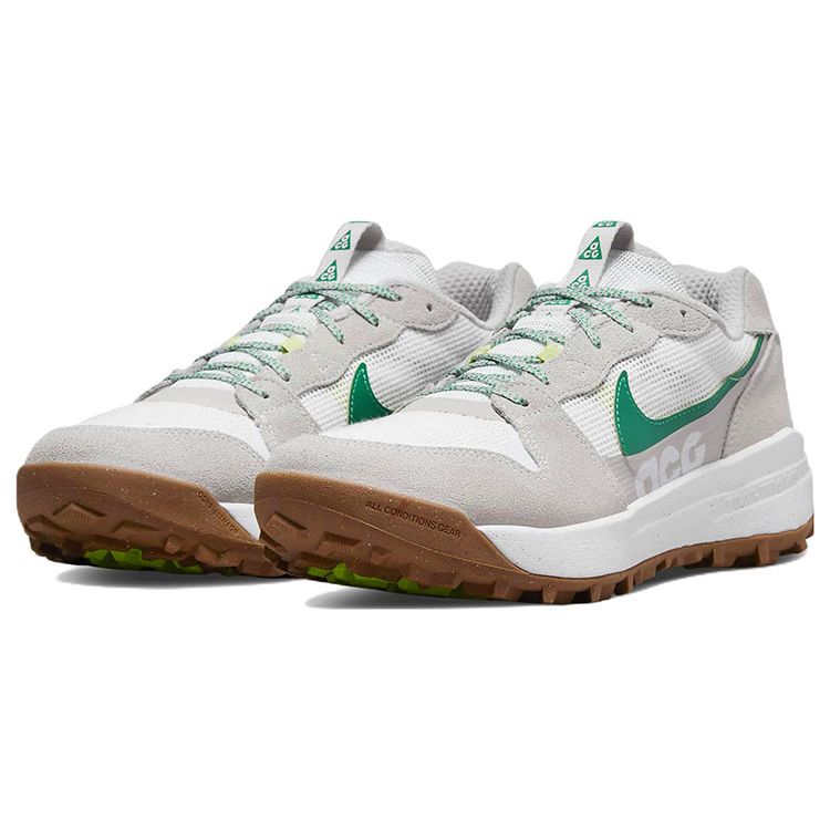 Nike ACG Lowcate Light Iron Ore Malachite Unisex Sneakers White DM8019-003