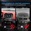 Carbon Fiber Center Console Sticker Trim for Renault Clio 4 2013-2018 LHD RHD Interior Accessories