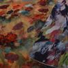 Ladies Pink Scarves Wraps New Lily Large Square Women Silk Scarf Cape 160*70Cm High Top Autumn Winter Female Silk Neck Scarf