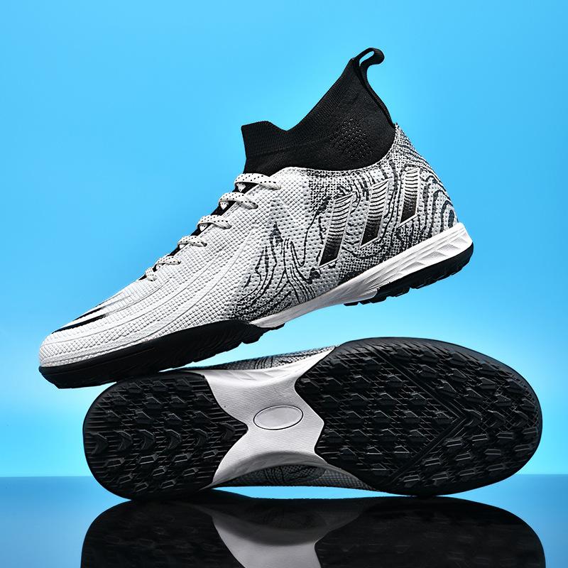 

Football Shoes Men s Shredded Nails TF High Stripping Student Adult Ground AG Long Nails Competition Artificial Training Shoes 45