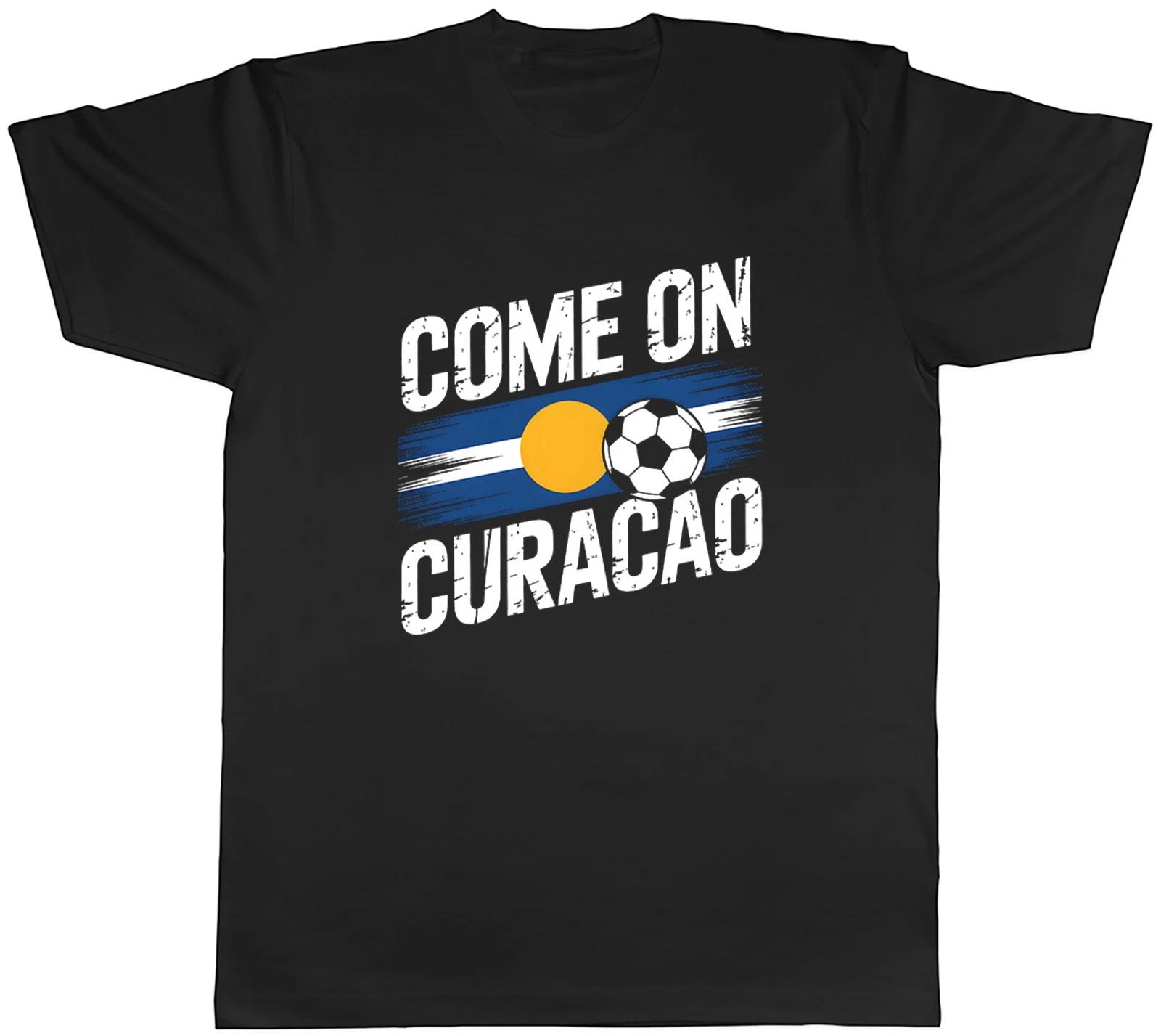 Come on Curacao Supporter Football Fan Mens T-Shirt Tee Gift Top XXXXL