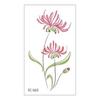 Waterproof Long-lasting Cute Peacock Feather Temporary Tattoo Stickers for Women