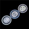 (MHNETY) Engine Start Button Rhinestone Swarovski Car Engine Button Cover