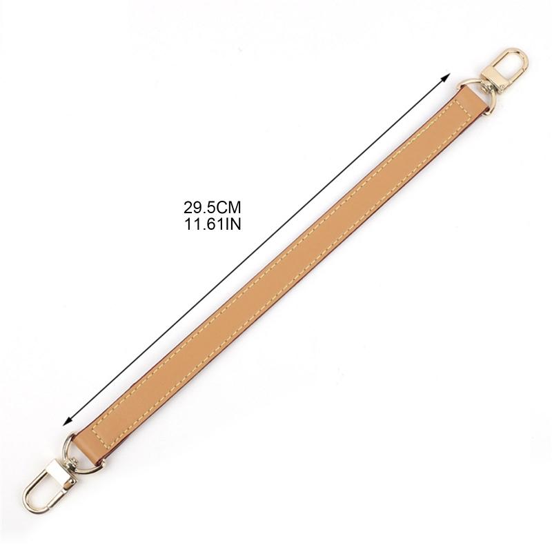 Leather Bag Strap Stylish Bag Handles Replacement Short Bag Strap Purse Strap Bag Accessories for Handbag Shoulder Bag