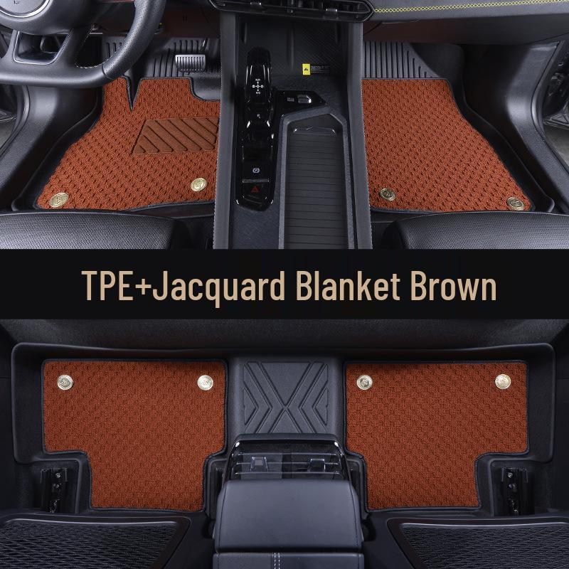 Jaguar XFL/XEL/E-PACE/F-PACE/XE/XJL/XJ Custom TPE Car Floor Mats