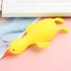 1Pc Duck Shape Toy Bounce And Decompression Big White Goose Cartoon Shape Pressure Relief Duck Lala Duck
