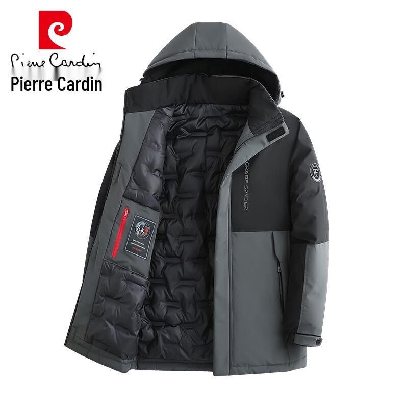 Pierre Cardin Men's Hooded Padded Winter Jacket