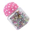 Quilting Pins with Beading Needles, 500 Pieces, with Pincushion Bottle, Sewing Crafts for Crafts, Sewing and Ornament Decoration