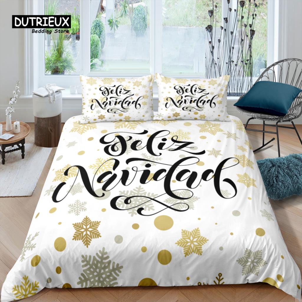 

Comforter Home Living Luxury 3D Christmas Bedding Set Girl Kids Bedding Set Queen And King Eu/Us/Au/Uk Size Comforter (quilt)-EU Single(135*200cm)3pcs