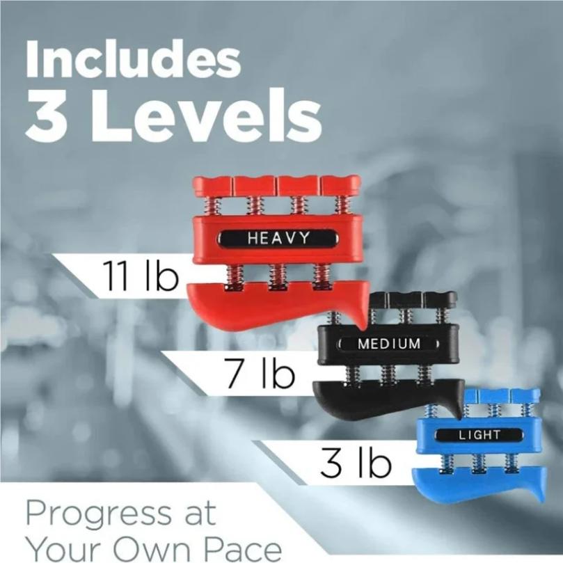 Finger Strengthener Finger Exerciser For Forearm And Hand Strengthener Hand Grip Workout Equipment For Musician Rock Climbing