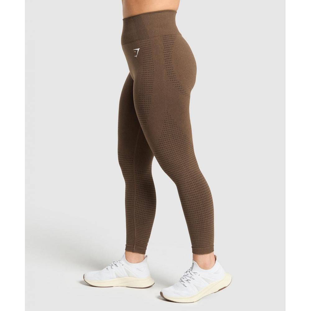 Gymshark Vital Seamless Leggings Espresso Marl B9a9o Nbfb