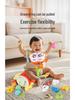 Crab Pull-String Stroller Mobile: Newborn Baby Soothing Rattle Toy
