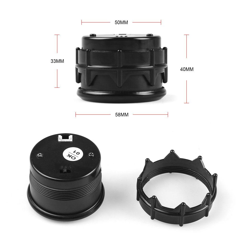 2" 52mm Universal Digital Percent Display Car Fuel Level Gauge Meter 8-18V With Fuel Sensor Oil float