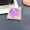 7pcs BTS Vinyl Record Style Coaster, Bangtan Boys Member Colorful Drink Mat, Kpop ARMY Fans Tabletop Decor & Heat Insulation Pad