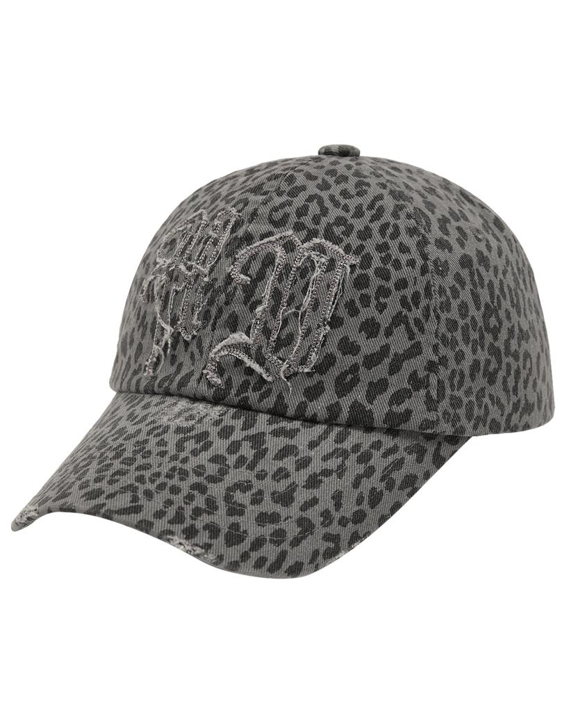 HOODHOOD Hd Applique Damaged Ball Cap Leopard