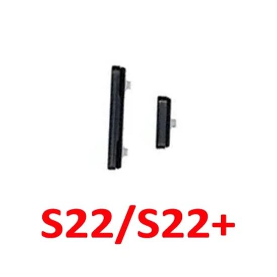 Phone New Power Volume Button For Samsung Galaxy S22 Ultra S22+ Plus Phone Housing External On Off Side Key Parts