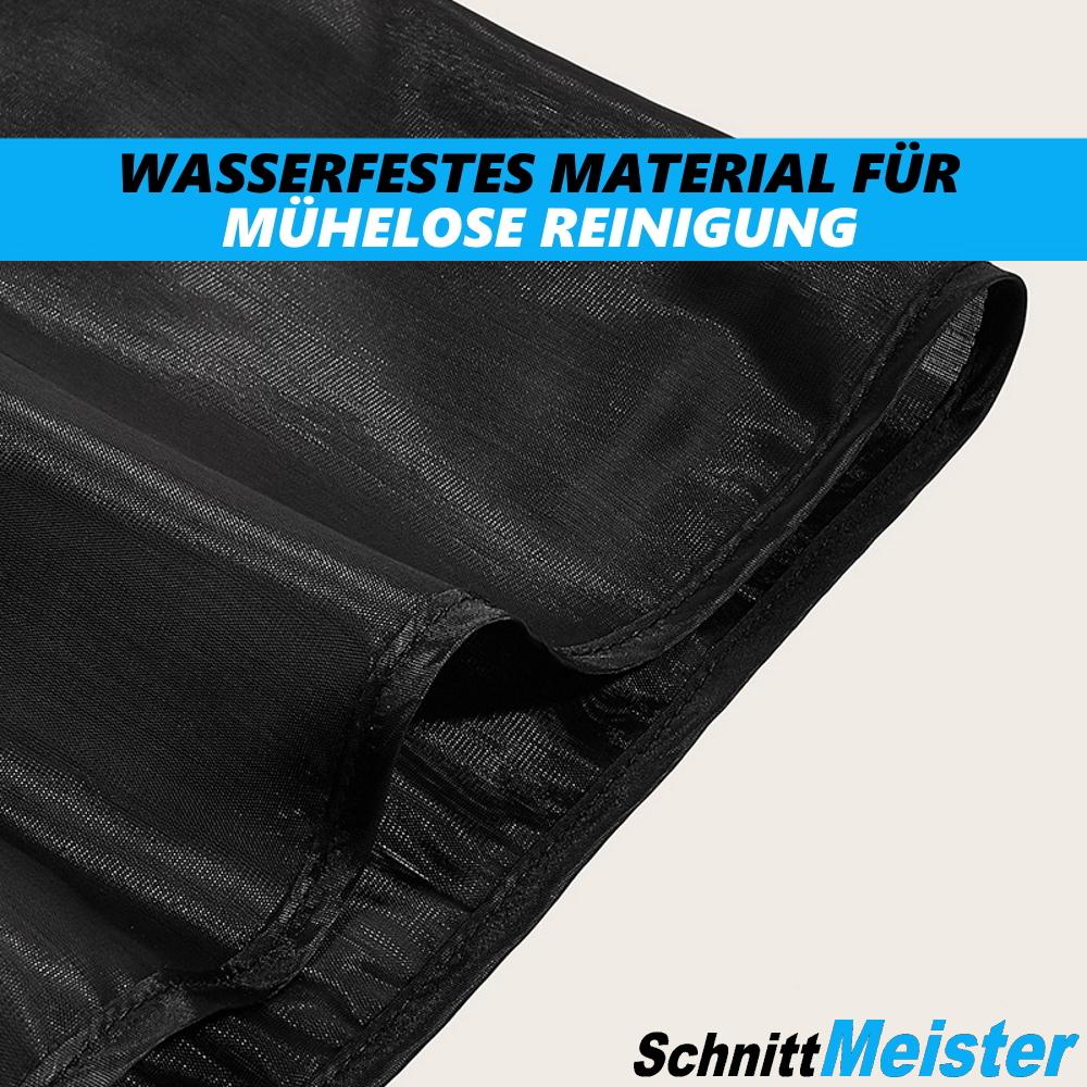 SchnittMeister Premium Bartschürze Rasierumhang Bart Kittel Lätzchen wasserdicht