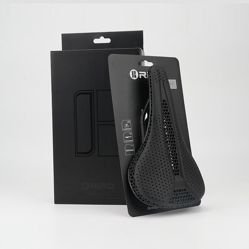 

Седло RIRO из углеволокна, напечатанное на 3D-принтере, с коротким носом и сотовой структурой для шоссейных и горных велосипедов Single