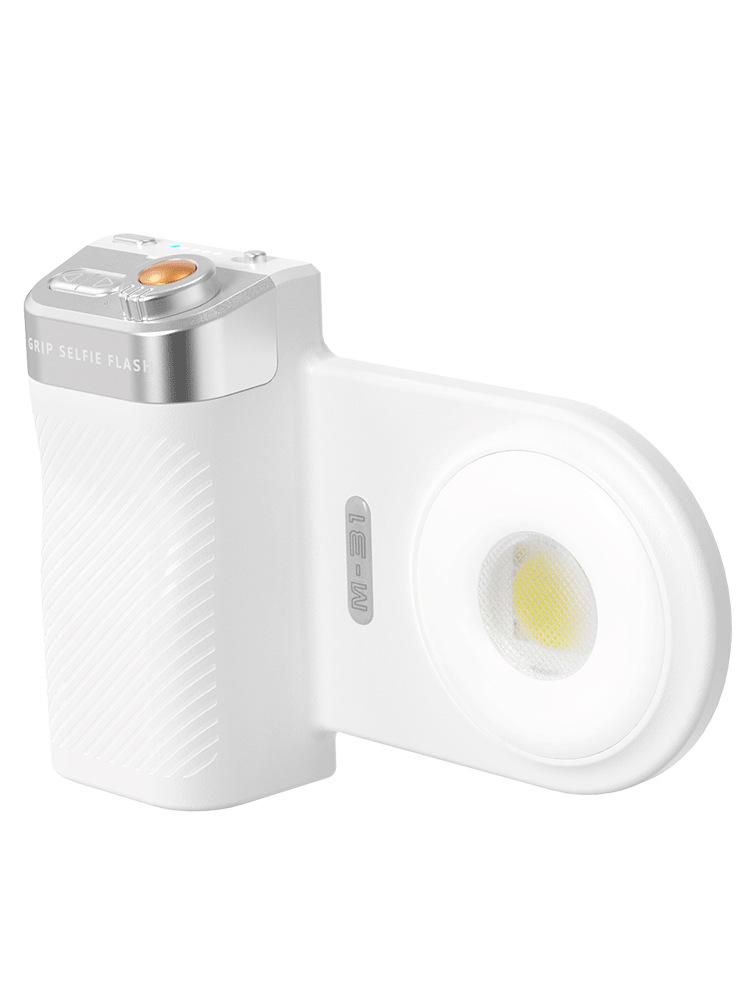 

Portable Magnetic Camera Stabilizer with Bluetooth Remote, Fill Light, and Charger